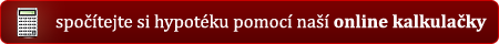 spočítejte si hypotéku pomocí naší online kalkulačky